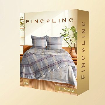 КПБ Fine Line Перкаль 60362-3/60362-4 Тетра